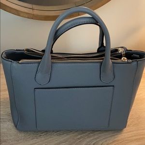“A new day” light blue purse